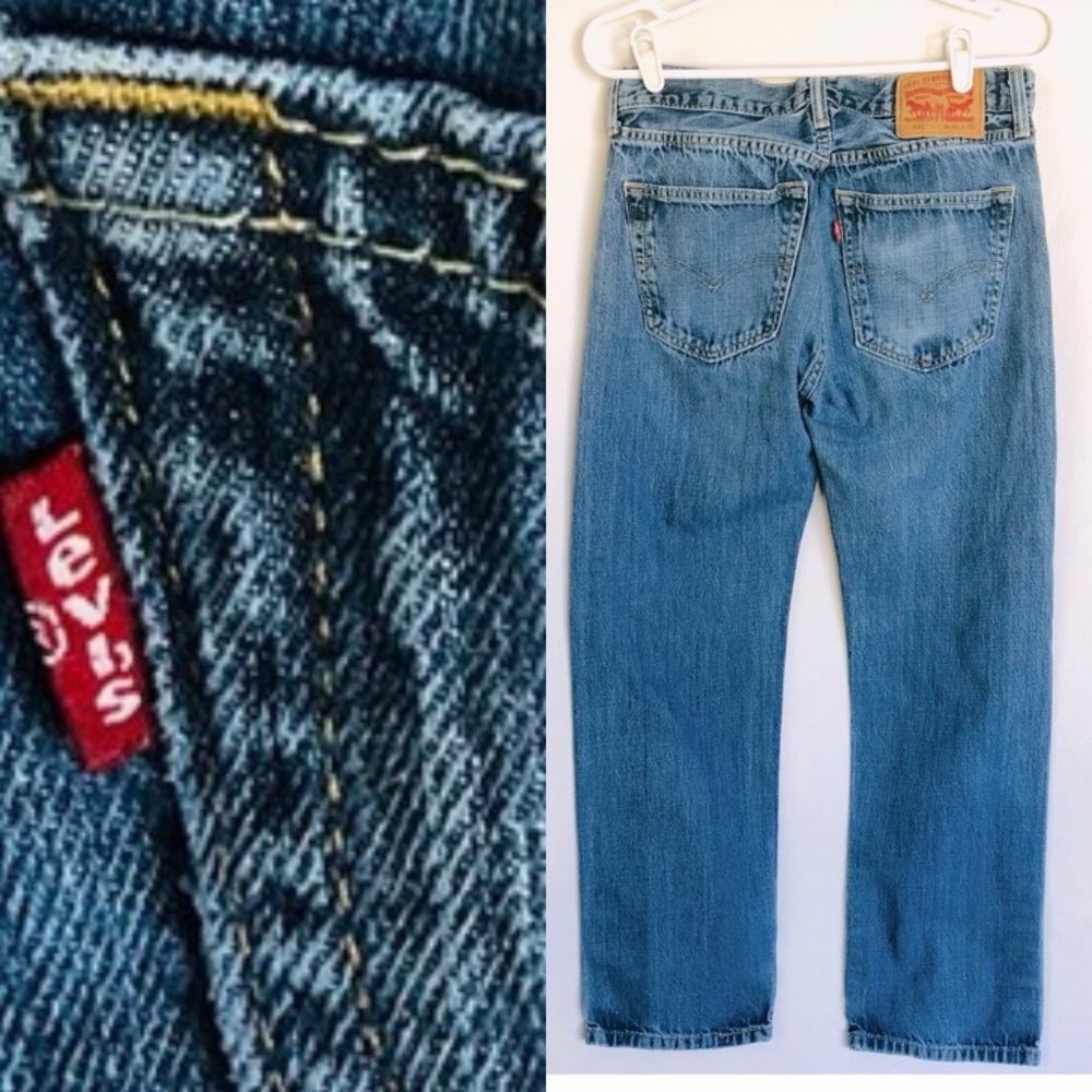 LEVIS 505 Jeans Size 31/30 Zip Fly Straight Leg Casual
